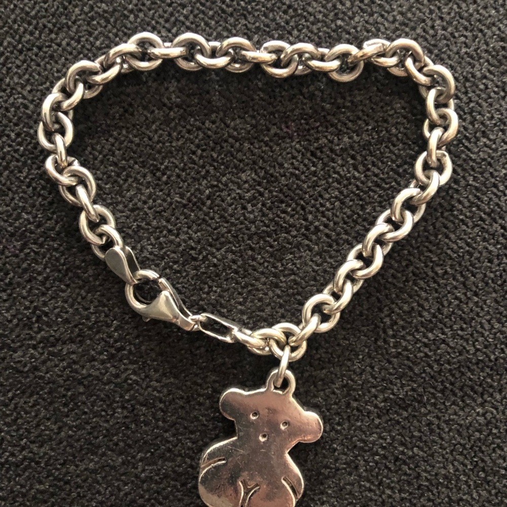 Silver sweet dolls bracelet